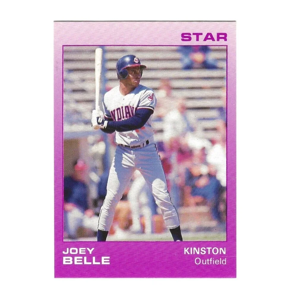 1988 Star Kinston Indians MLB Team Set Joey (Albert) Belle CLEVELAND
